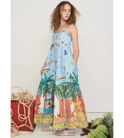 Alemais All Aboard Sundress Print Size AU 12  for rent on The Volte - image 3