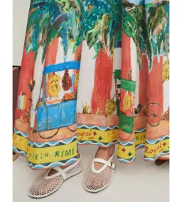 Alemais All Aboard Sundress Print Size AU 12  for rent on The Volte - image 4