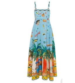 Alemais All Aboard Sundress Print Size AU 12  for rent on The Volte - image 5