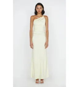 Bec & Bridge Lunetta Asym Dress Ice Yellow Size AU 12 for rent on The Volte - image 1