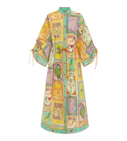 Alémais Holiday Go-to Shirtdress Multi Size AU 14 for rent on The Volte - image 3