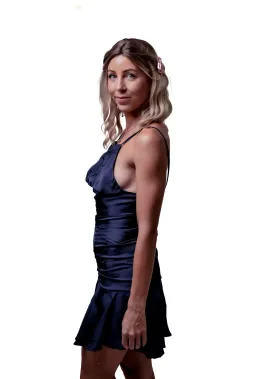 Alice McCall Blue Moon Mini Dress Indigo Size AU 8 for rent on The Volte - image 10