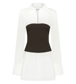 Anna Quan Claudia Dress in Dark Cocoa Size AU 12 for rent on The Volte - image 4