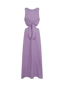 Kivari Ellie Cut Out Maxi Dress Lilac Size 16 for rent on The Volte - image 5