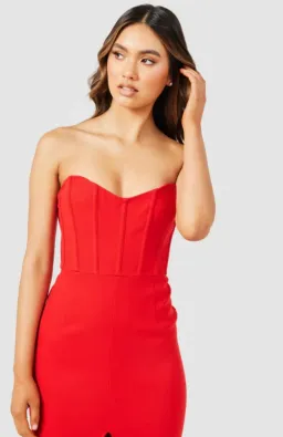 Derma Department Alexandra Gown Red Size 10 for rent on The Volte - image 4