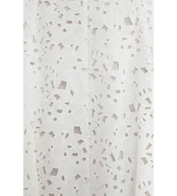 Rebecca Vallance Nuvola Halter Midi Dress in Ivory Size AU 8 for rent on The Volte - image 5