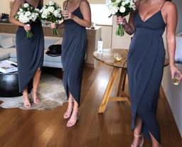 Shona Joy cocktail dress charcoal size 10 for rent on The Volte - image 1