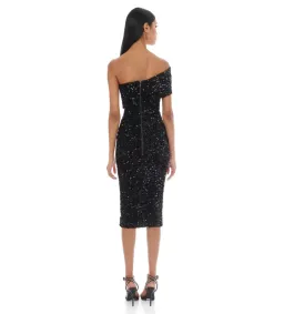 Eliya The Label Alyssa Dress Black Size AU 14  for rent on The Volte - image 2