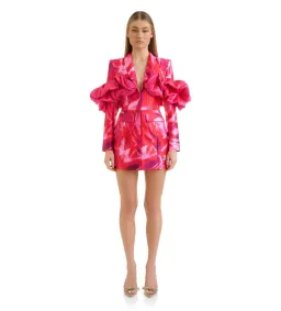 Eliya The Label Stella Blazer Dress Pink Size AU 10 for rent on The Volte - image 1