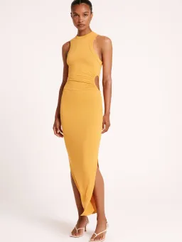 Nude Lucy Cecil Dress Marigold Yellow Size XS / AU 6 for rent on The Volte - image 4