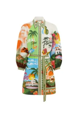 Alémais Paradiso Mini Dress Print Size 14 for rent on The Volte - image 5