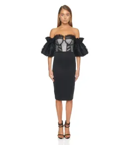 Eliya the Label Celine Dress Black Size S / AU 8 for rent on The Volte - image 1
