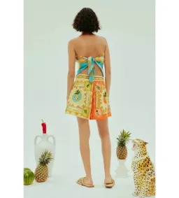 Alemais La Musica Silk Scarf and Short Set Print Size AU 8 for rent on The Volte - image 2