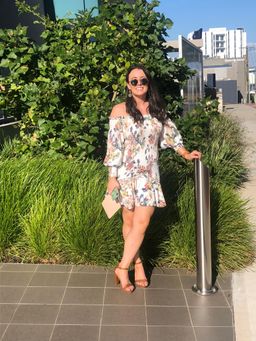 Sheike Fifi Shirred Dress Size 8 for rent on The Volte - image 2