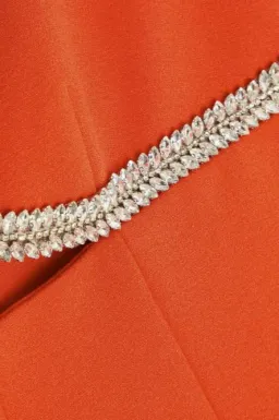 Rachel Gilbert Kyra Gown Flame Orange Size 1/AU 8 for rent on The Volte - image 4