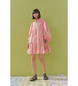 Alémais Cleo Mini Dress Pink Size 8 for rent on The Volte - image 1