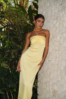 HNTR the label Rae Dress Lemon Size 8 for rent on The Volte - image 3