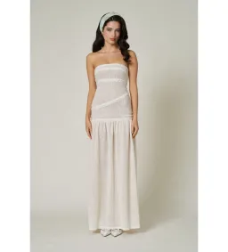 Fait Par Foutch  Colette Dress Ivory Size XS/Au 6  for rent on The Volte - image 1