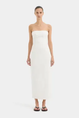 Sir the Label Evalita Dress Ivory Size 6  for rent on The Volte - image 1