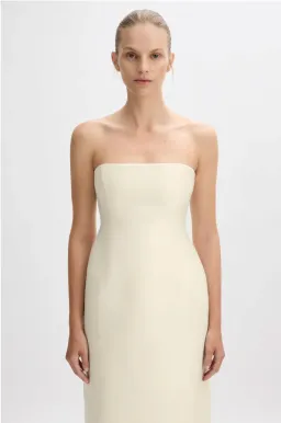 Beare Park Cordelia Midi Dress in Ivory Size 8 for rent on The Volte - image 2