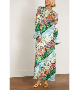 Alemais Sunburst Gown in Multi Size AU 8 for rent on The Volte - image 2