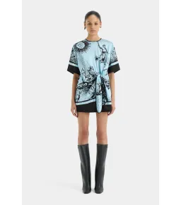 Sir the Label Dreamwood Mini Dress in Brise Soleil Size 1 / AU 8 for rent on The Volte - image 1