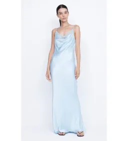 Bec & Bridge Arabella Backless Dress Blue Size 10 for rent on The Volte - image 1