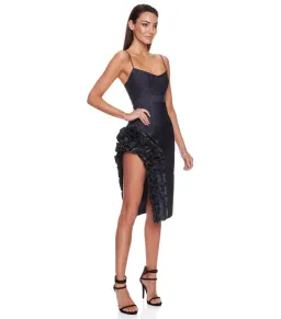 Eliya the Label Midi Dress Navy Size AU 10 for rent on The Volte - image 2