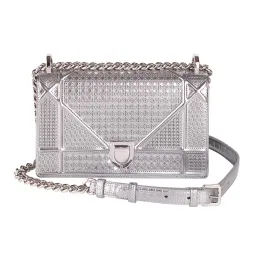 Dior Diorama Small Bag Silver for rent on The Volte - image 2