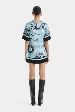 Sir the Label Dreamwood Mini Dress Brise Soleil Size 10 for rent on The Volte - image 3