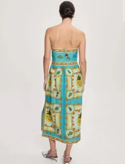 Alemais La Musica Midi Dress Multi Size 10  for rent on The Volte - image 3