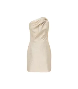Manning Cartell Future Moderne Mini Dress Gold Size AU 8 for rent on The Volte - image 5