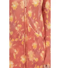 Bec & Bridge Azalea Wrap Long Sleeve Maxi Dress Lumen Floral Size AU 8 for rent on The Volte - image 4