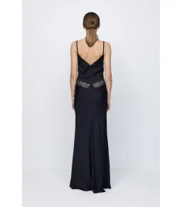 Bec & Bridge Nicolette Maxi Dress Black Size AU 8 for rent on The Volte - image 2