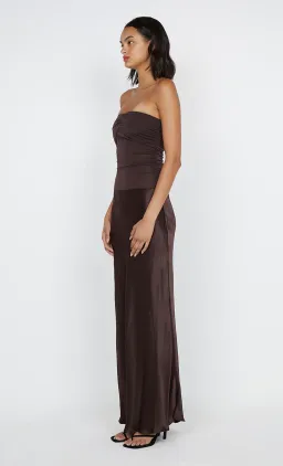 Bec & Bridge Dua Strapless Maxi Dress Dark Chocolate Size 10 for rent on The Volte - image 4