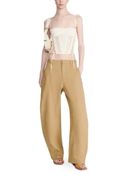 Dion Lee Laced Openwork Corset Cream Size XS / AU 6 for rent on The Volte - image 1