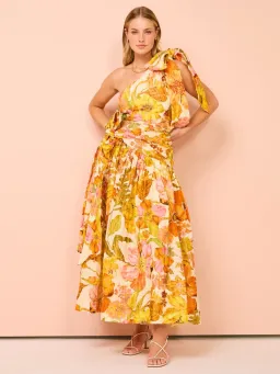 Alemais Silas One Shoulder Maxi Gown Multi Size 8 for rent on The Volte - image 2