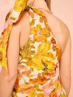 Alemais Silas One Shoulder Maxi Gown Multi Size 10 for rent on The Volte - image 11