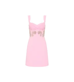 Jenna Bustier Mini Dress Pink Size 4 for rent on The Volte - image 3