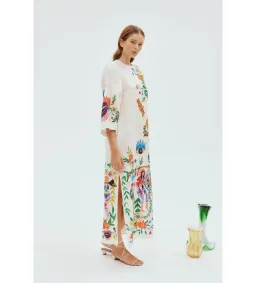 ALEMAIS Meagan Midi Dress Print Size 8 AU for rent on The Volte - image 2