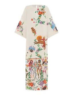 ALEMAIS Meagan Midi Dress Print Size 8 AU for rent on The Volte - image 7