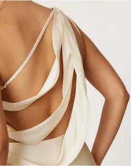 Lexi Kendra Dress Cream Size 10 for rent on The Volte - image 3