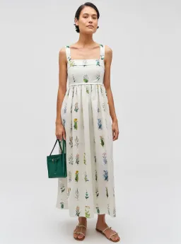 Oroton Greenhouse Floral Sundress Mist Size 10 for rent on The Volte - image 1