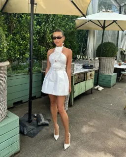 Eliya The Label Bethani Mini Dress White Size S / AU 8 for rent on The Volte - image 9