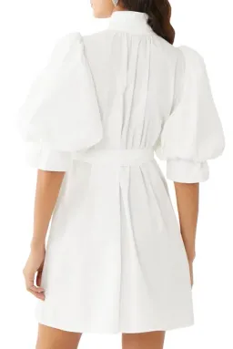 Leo Lin Eli Mini Dress Snow Size 10 for rent on The Volte - image 4