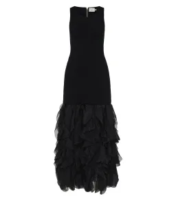 Aje Elations Knit Maxi Dress in Black Size Small / AU 8 for rent on The Volte - image 5
