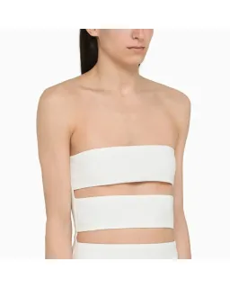 Monot Strapless Cut Out Dress White Size 8 for rent on The Volte - image 2