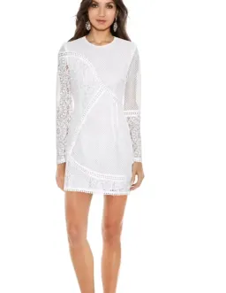Zimmermann Anais Lace Dress White AU 0 for rent on The Volte - image 2