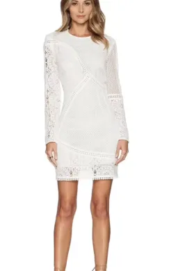 Zimmermann Anais Lace Dress White AU 0 for rent on The Volte - image 1