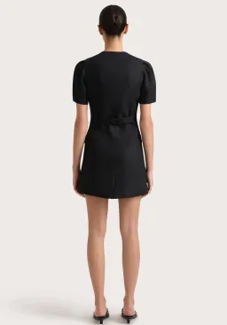 Faithfull the Brand Emma Mini Dress Black Size 10 for rent on The Volte - image 2